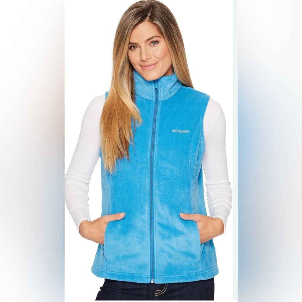 Columbia Teal Fleece‎ Vest